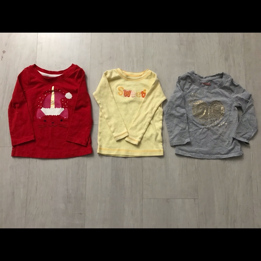 Baby 12M long sleeve 3 piece bundle